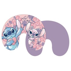 Oreiller de voyage Disney Lilo et Stitch Angel, oreiller de cou