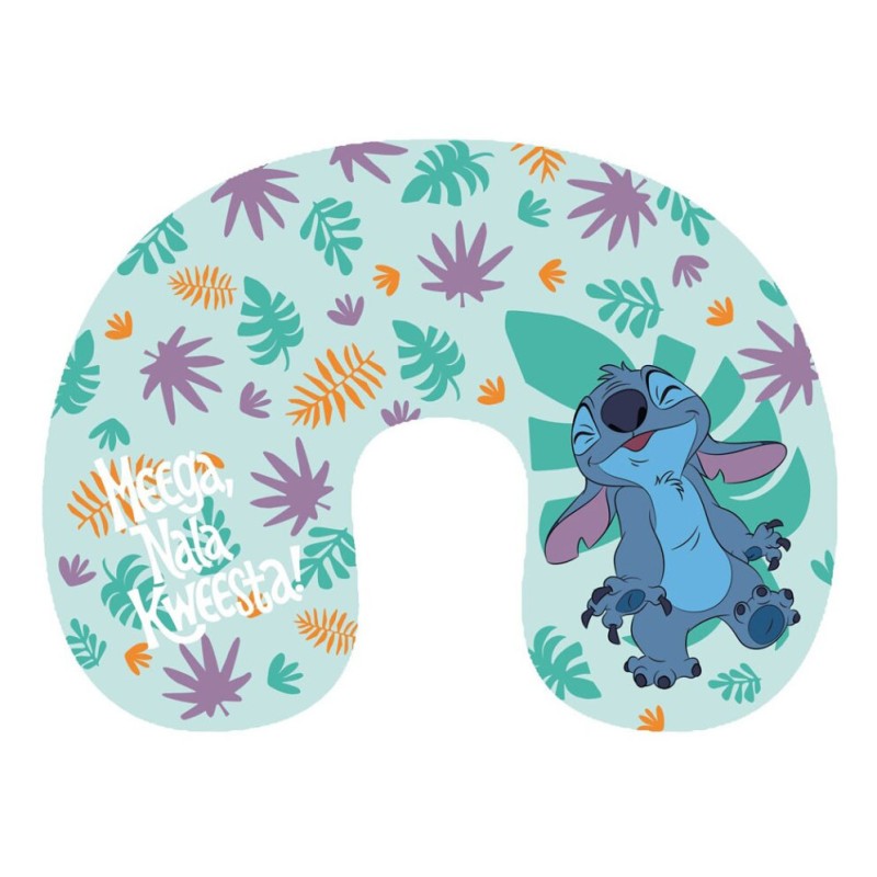 Oreiller de voyage Disney Lilo et Stitch Leaf, oreiller de cou