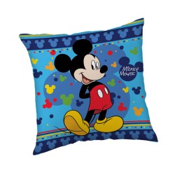 Coussin décoratif Disney Mickey Bleu 40x40 cm