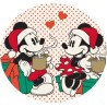 Disney Mickey  Gift Christmas shaped cushion, decorative pillow 31x31 cm