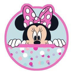 Coussin en forme de Minnie Disney, coussin décoratif 34x33 cm