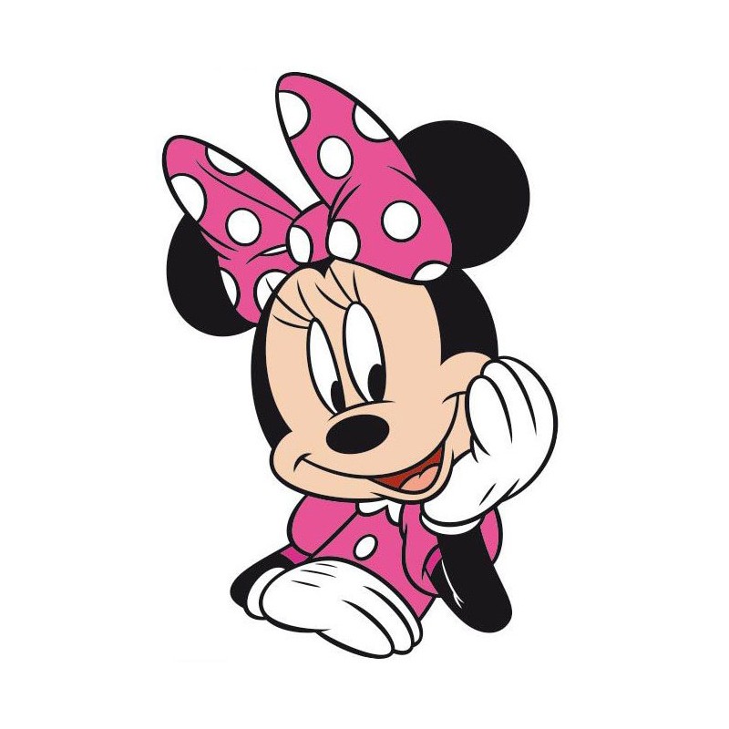 Disney Minnie  Pink shaped cushion, decorative pillow