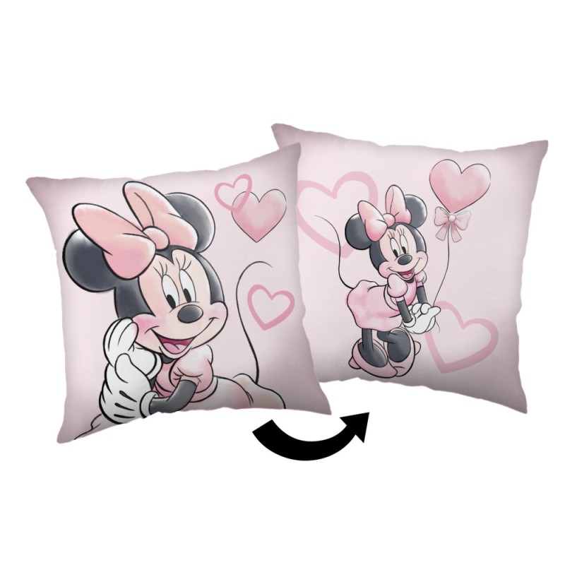 Disney Minnie  Pink Heart decorative pillow 35x35 cm