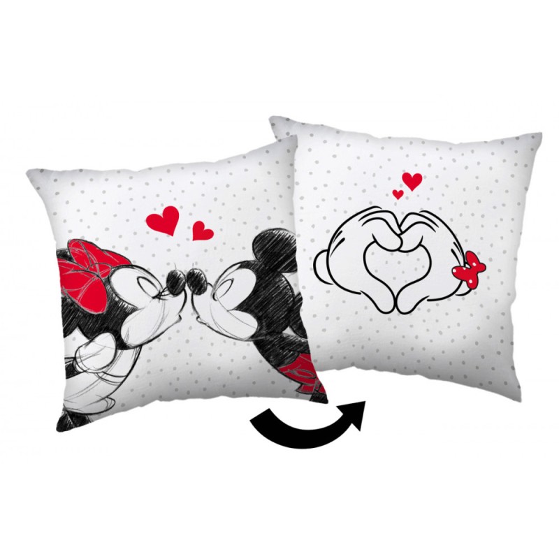 Coussin décoratif Disney Minnie Mickey Love 40*40 cm