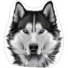 Coussin Chien Loup, Coussin Décoratif 40*34 cm