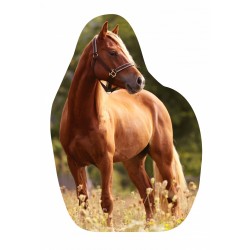 Coussin en forme de cheval, coussin décoratif 30*39 cm