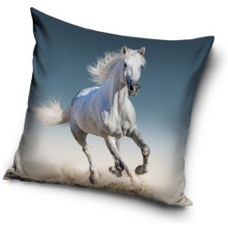 Coussin décoratif cheval 40x40 cm