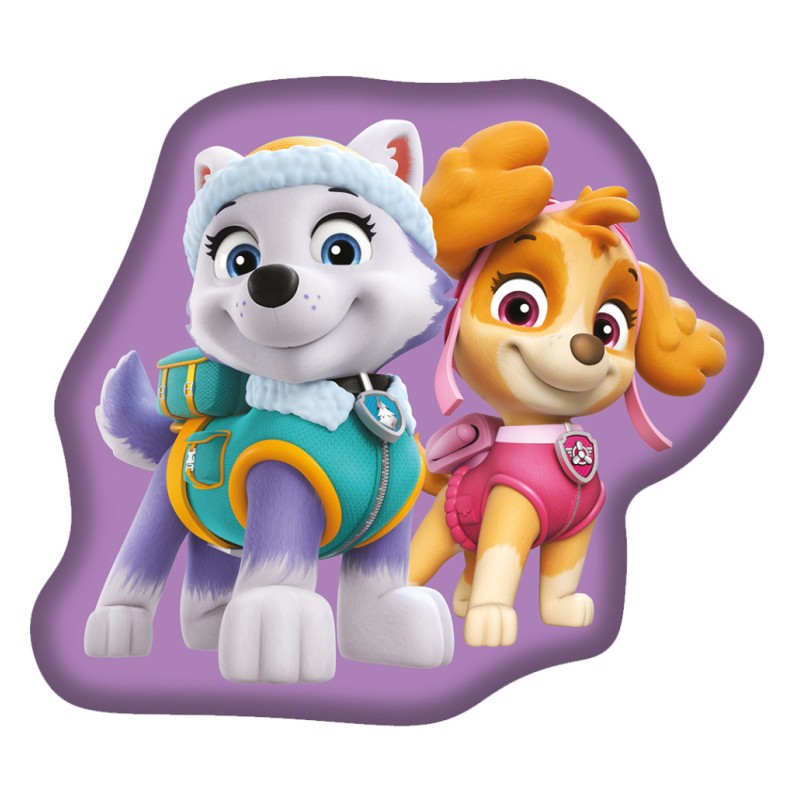 Paw Patrol Purple decorative pillow 35 cm