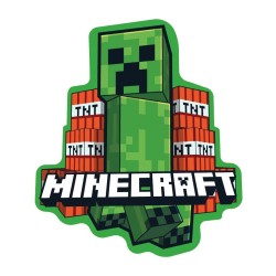 Coussin décoratif 3D Minecraft Boom 40 cm