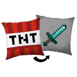 Minecraft TNT Sword decorative pillow 40*40 cm