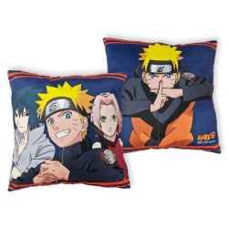 Coussin Naruto Team, Coussin Décoratif 40x40 cm Velours