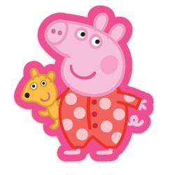 Peppa Pig Sleep shape pillow, decorative pillow 31x34 cm