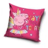 Peppa Pig Yay decorative pillow, 40x40 cm