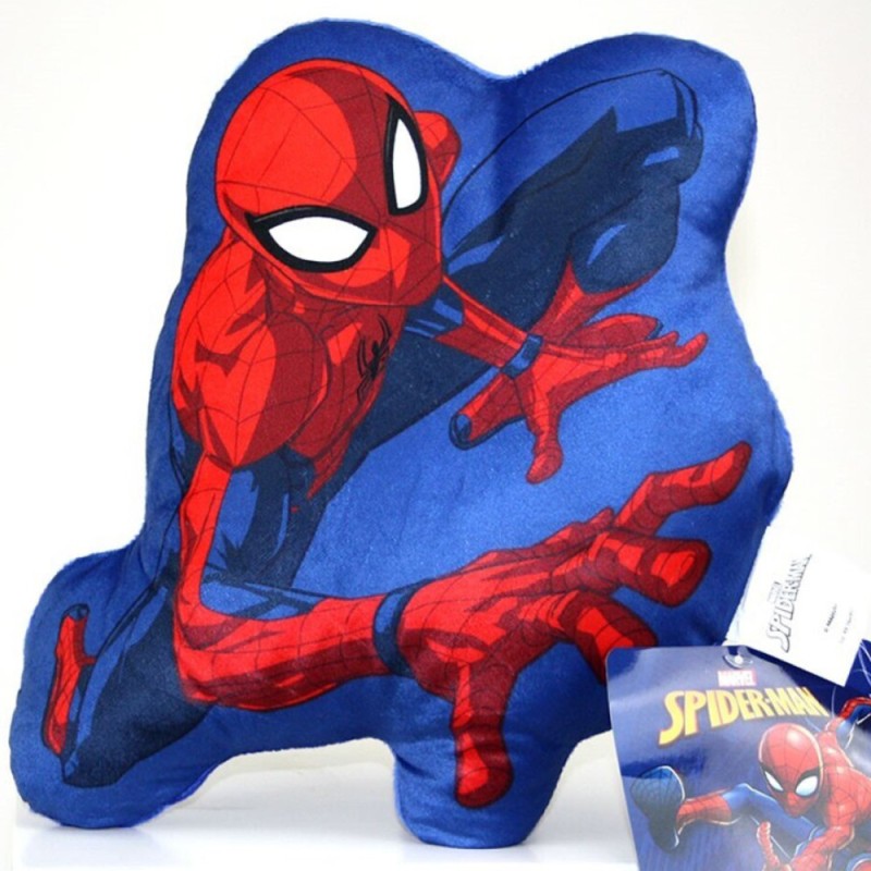 Spiderman shape pillow, decorative pillow 35x25 cm