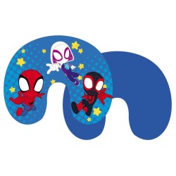 Oreiller de voyage Spiderman Spidey Friends, oreiller de cou