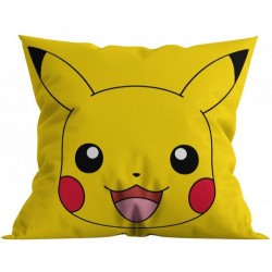 Coussin Pokémon, coussin décoratif 40x40 cm