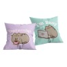 Pusheen, le chat Busy pillow, coussin décoratif 40x40 cm