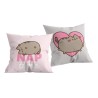 Pusheen Nap Time decorative pillow 40x40 cm