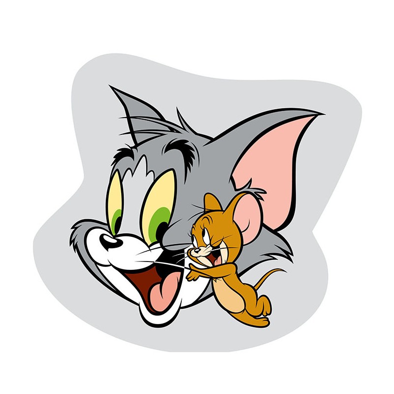 Tom and Jerry shape pillow, decorative pillow 32*32 cm