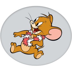 Coussin décoratif en forme de Tom et Jerry 35 cm