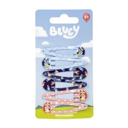 Ensemble de pinces à cheveux Bluey, 6 pièces