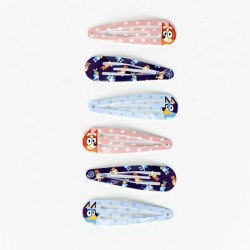 Bluey hair clip set, 6 pcs