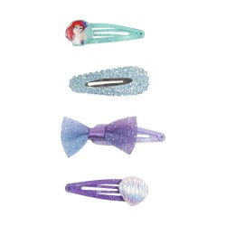 Ensemble de pinces à cheveux Disney Princess, 4 pièces