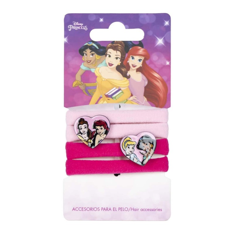 Ensemble de 4 bandeaux pour cheveux Princesse Disney