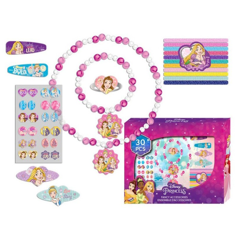 Disney Princess hair accessory and jewelry set