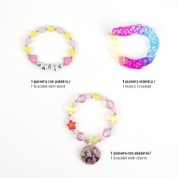 Ensemble de bracelets magiques Disney Princess 3 pièces