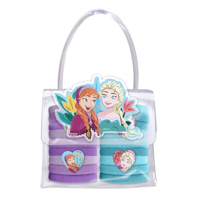 Ensemble d'accessoires pour cheveux enchantés Disney Frozen 19 pièces