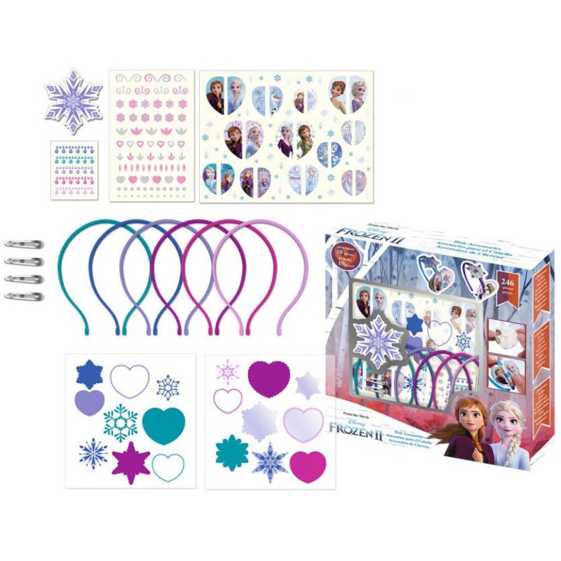 Serre-tête Disney Frozen 246 pcs. ensemble