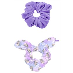 Lot de 2 élastiques à cheveux violets Disney Frozen