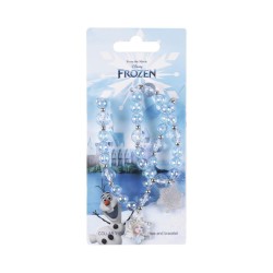 Ensemble collier et bracelet en perles flocon de neige Disney Frozen