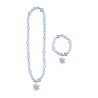 Disney Frozen Snowflake beaded necklace and bracelet set