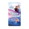 Lot de 4 pinces à cheveux flocons de neige Disney Frozen