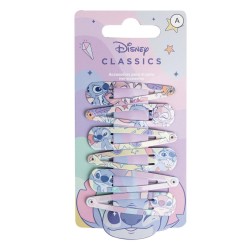 Ensemble de 6 pinces à cheveux Disney Lilo et Stitch Angel