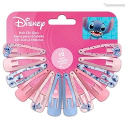 Disney Lilo and Stitch Cheeky hair clip set 12 pcs