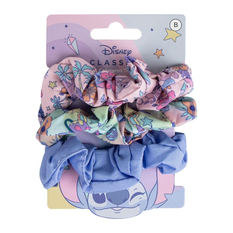 Ensemble de 3 élastiques à cheveux Disney Lilo et Stitch