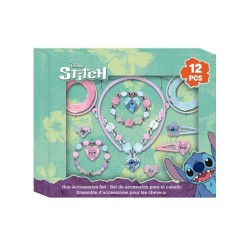 Ensemble d'accessoires pour cheveux Disney Lilo et Stitch 12 pièces