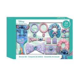 Ensemble d'accessoires pour cheveux Disney Lilo et Stitch 24 pièces