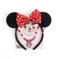 Ensemble de bijoux et serre-tête Disney Minnie Charm