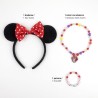 Ensemble de bijoux et serre-tête Disney Minnie Charm