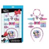 Ensemble d'accessoires pour cheveux Disney Minnie 14 pièces