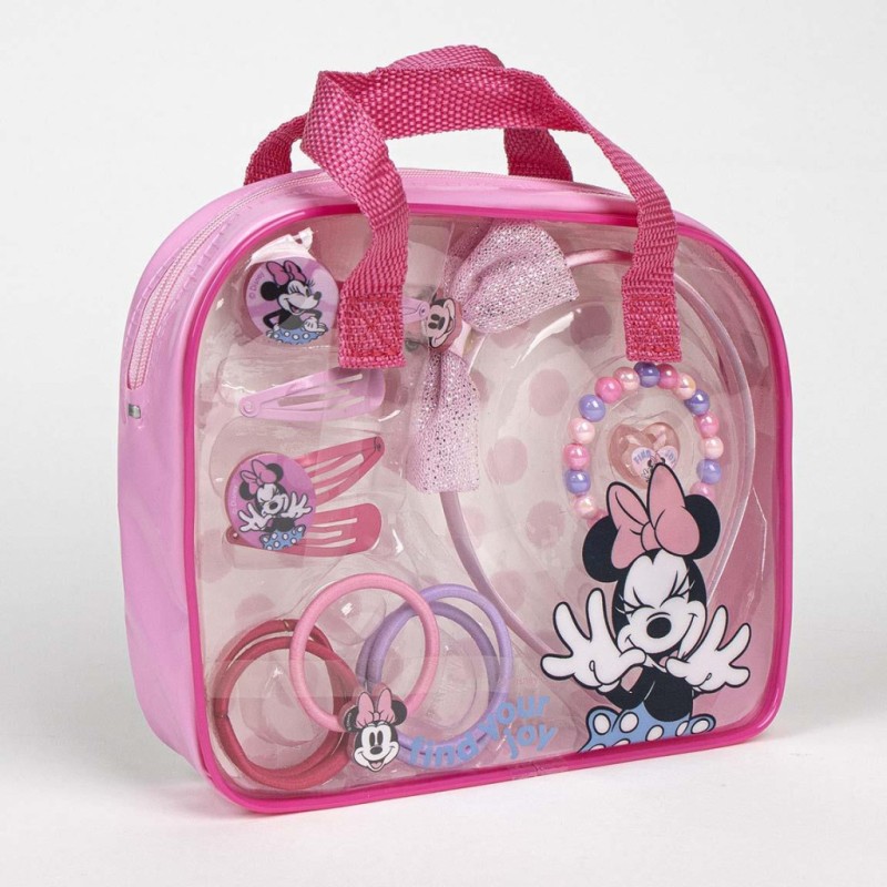 Ensemble d'accessoires pour cheveux Disney Minnie On-the-Go