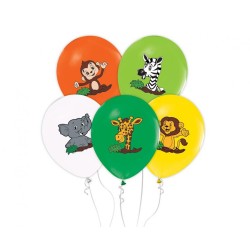 Safari Safari, Ballon, 5 pièces 12 pouces (30 cm)