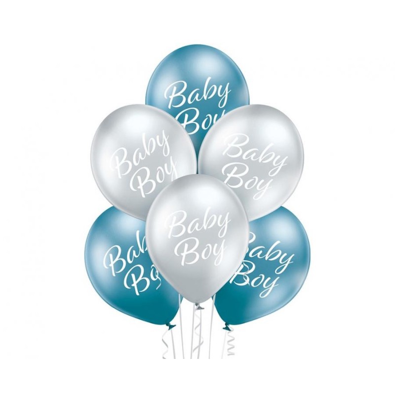 Ballon pour bébé garçon, 6 pièces de 12 pouces (30 cm)