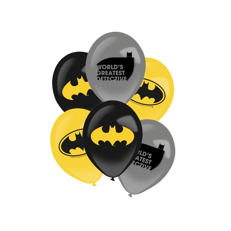 Ballon Batman, 6 pièces 11 pouces (27,5 cm)