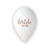 Happy Birthday Bride To Be balloon, 5 pcs 13 inch (33cm)