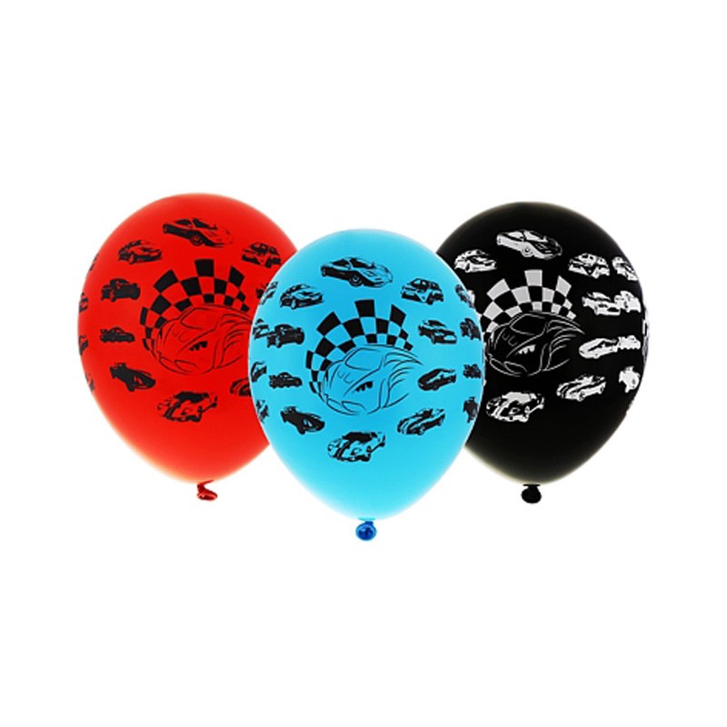 Car Car, Balloon, 5 pcs 12 inch (30cm)